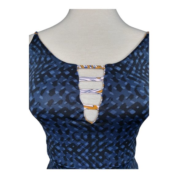 Maaji Riohacha Village One Piece Swimsuit Reversible Size L 8/10 - Picture 9 of 12